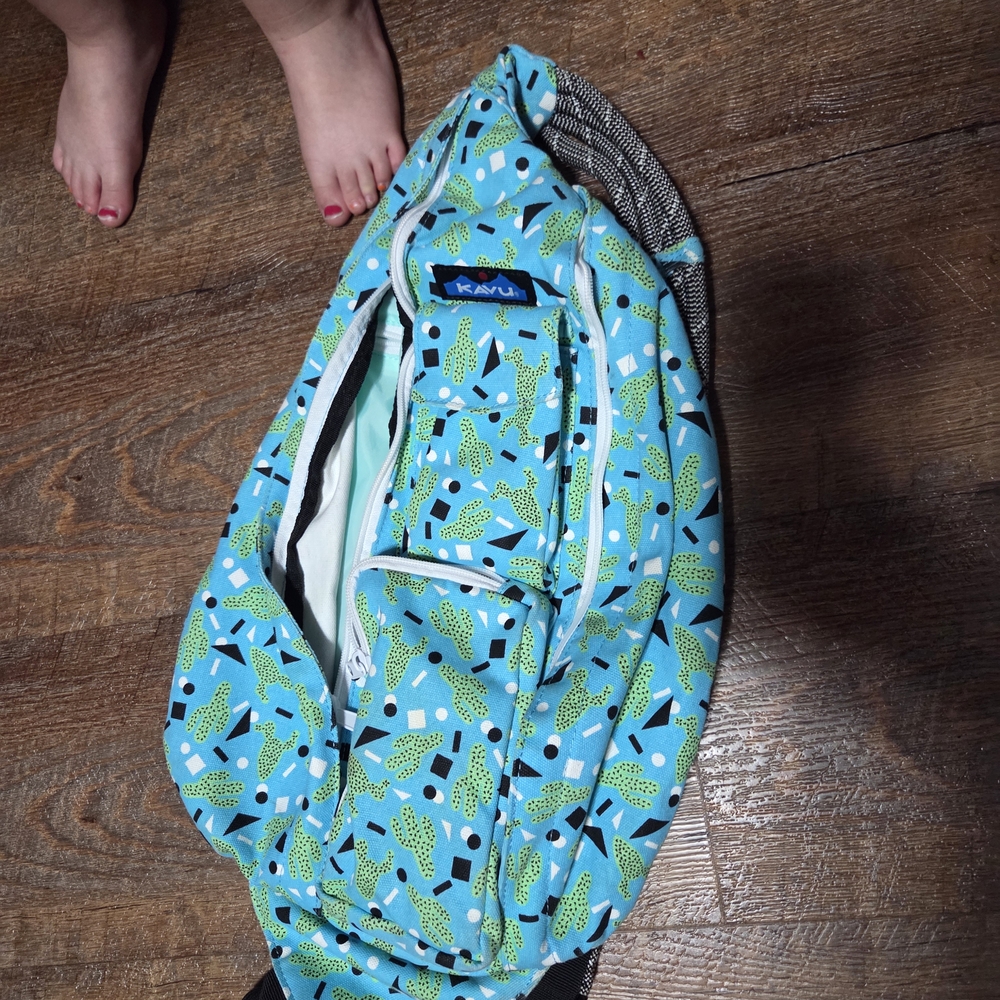 Kavu Cactus Patterned Backpack
